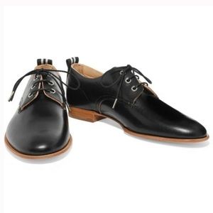 Rag&Bone AUDREY Leather Oxfords  Shoes in Black Size-EU 35/US 5 New NWT